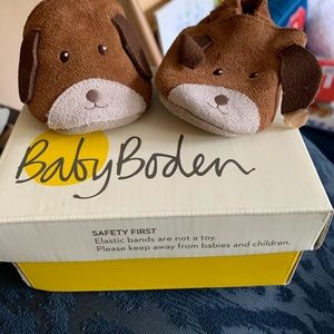 0-3m Baby Boden Puppy Shoes